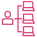 HP management icon graphic