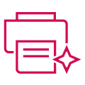 HP print performance icon graphic