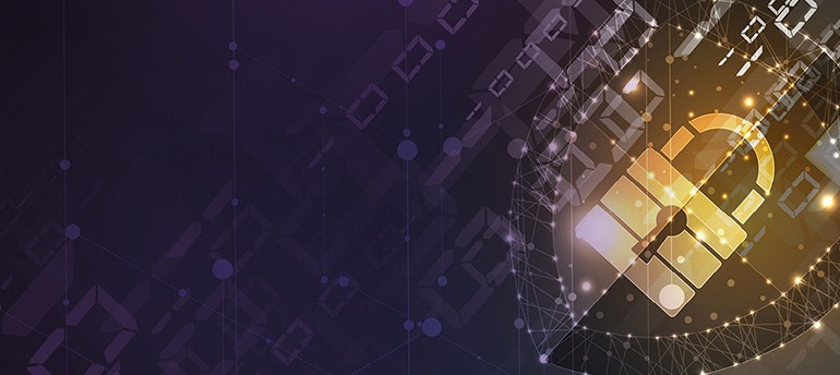 Barracuda cybersecurity op een smartphone