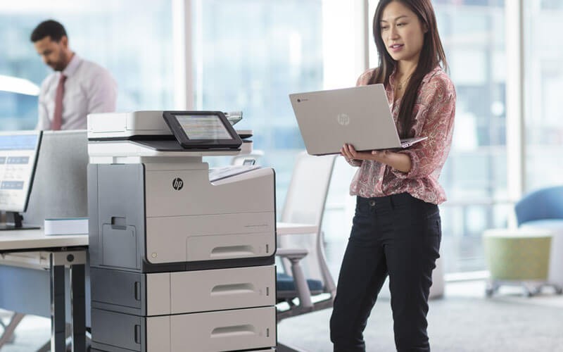 HP PageWide Technology printers HP PageWide printer in office lifestyle